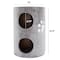 Pet Adobe Cat Condo 2 Story Double hole with scratching surface 14in diameter 20.5in high gray by Pet Adobe 129409XSV - alternate 3